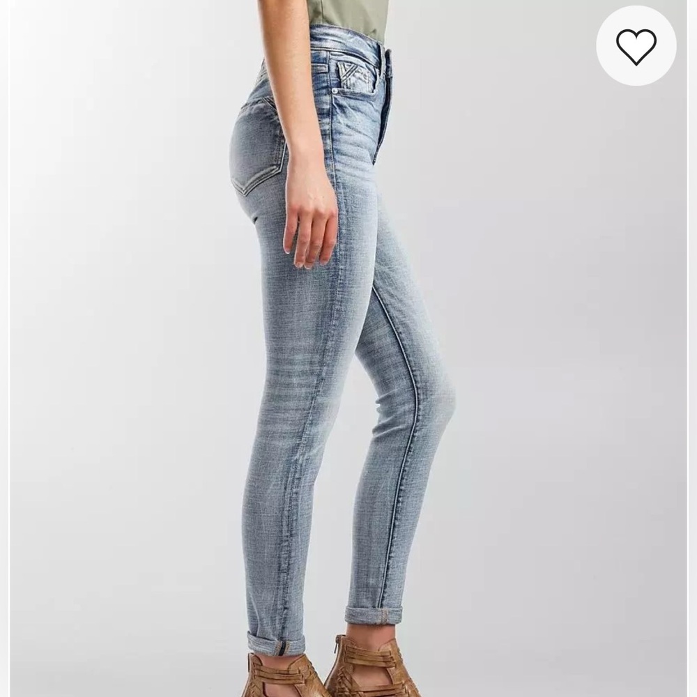 Buckle Black Fit No. 35 Ankle Skinny High Rise Denim Jeans Madagascar 2 Size 24 - Picture 2 of 15